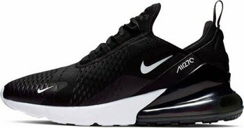 Nike Airmax 270 Erkek Sneaker - 44 - 049 - Siyah - Beyaz