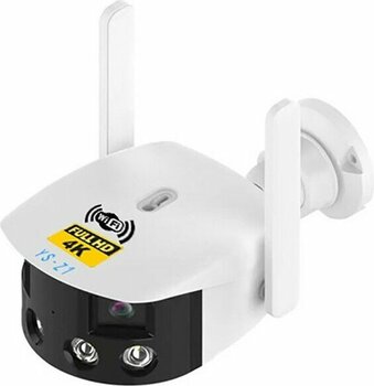 Yoosee Ys-19 Panorama Wifi Ip Dış Mekan 5mp Full Hd 4K Güvenlik Kamerası - Beyaz