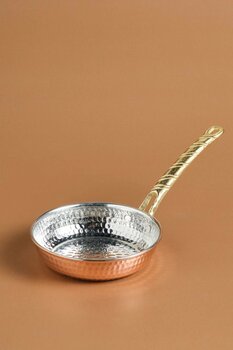 Karaca Alacahöyük Bakır Tava 14 Cm