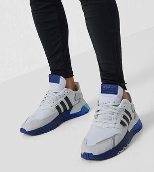Adidas Nite Jogger Gri Mavi Ayakkabi