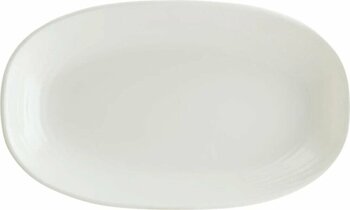 Bonna Porselen Gourmet Oval Kayık Tabak 24 Cm