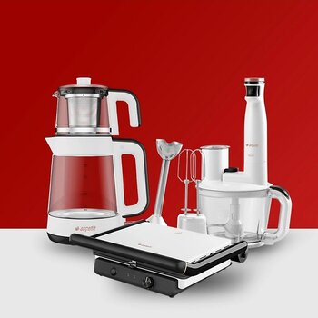 Arçelik Küçük Ev Aletleri Seti Cm 6964 - Rhb 6050 - Tm 6046