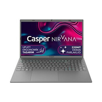 Casper Nirvana 15.6 inç Celeron N4020-4GB-120GB SSD Taşınabilir Windows11 Bilgisayar - 120 GB - 4 GB