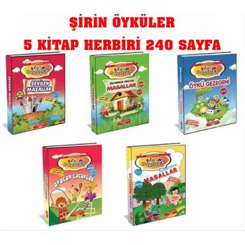 Şirin Öyküler 5 Kitap Masal Seti