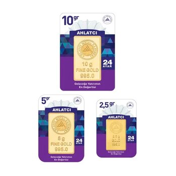 Ahlatcı 24 Ayar 17.5 gr Külçe Altın