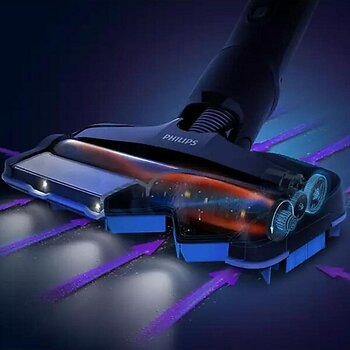 Philips Şarjlı Speedpro Max Şarjlı Ultra Premium Dikey Süpürge 360° Emiş Başlıklı Turbolu, Powercyclone Tek - Tango Kırmızısı
