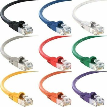 S-Link Cat6 Beyaz 10 Metre RJ45 Lan Kablosu Uçları Hazır Takılı Bilgisayar Modem Internet Ethernet Kablosu - 10 m