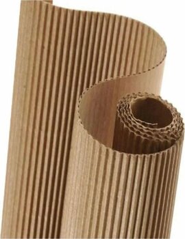 AydStore 120cm x 30mt 36 m2 Oluklu Ondüle Karton Rulo Mukavva Zemin Koruma Ambalaj Kartonu