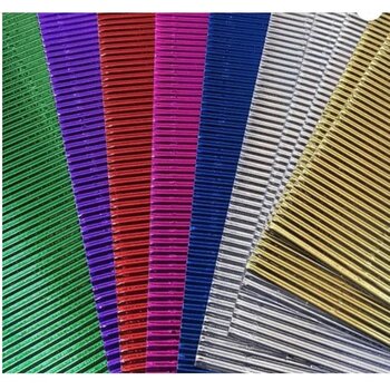 Vagon 50x70 Cm 10 Lu Metalik Oluklu Karton