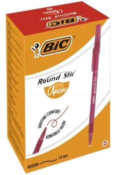 Bic BİC ROUND STICK MEDIUM TÜKENMEZ KALEM KIRMIZI