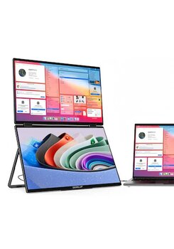 Zeuslap Z15W 2x15.6" Dual 3MS 60Hz FHD IPS Monitör