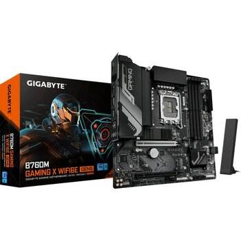 Gigabyte Gıgabyte B760M Gamıng x WIFI6E Gen5 7600MHZ (Oc) Ddr5 M.2 LGA1700 Atx Anakart