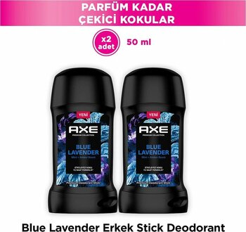 Axe Premium Collection Erkek Stick Deodorant Blue Lavender 50 Ml X2