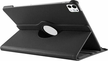 Apple iPad Pro 13 Inç 2024 M4 Siyah PU Deri Tablet Kılıfı