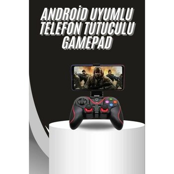Kablosuz Oyun Kolu Bluetooth Joystick Gamepad Android Uyumlu