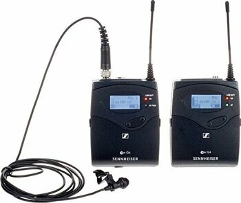 Sennheiser EW 112 G4 Siyah UHF Kablosuz Telsiz Yaka Tipi Mikrofon