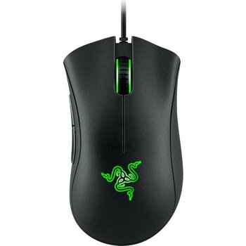 Mey İthalat Razer Deathadder Essential (2021) - Kablolu Oyun Faresi (Optik Sensör, 6400 Dpı, 5 Programlanabilir Düğme, Ergonomik Form Faktörü) Siyah