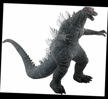 e-life shop Godzilla & Kong Giant King Ejderha Godzilla Soft Yumuşak Dokulu Aksiyon Figür Karakter Oyuncak 20 cm