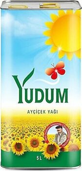 Yudum Ayçiçek Yağı 5 lt Bitkisel Yağ