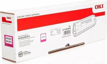 Oki 45862838 Kırmızı 7300 Sayfa MC853/MC873/MC883 Toner