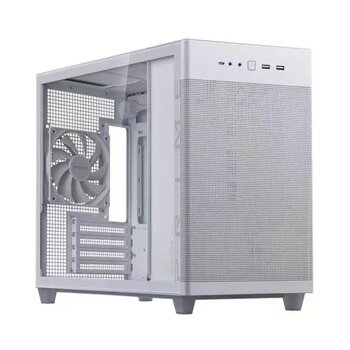 Asus Prime AP201 TG Temperli Fanlı Beyaz Micro ATX Bilgisayar Kasası