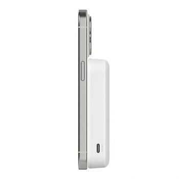 Belkin BoostCharge Pro MagSafe Qi2 15W 10000 mAh Powerbank, Beyaz
