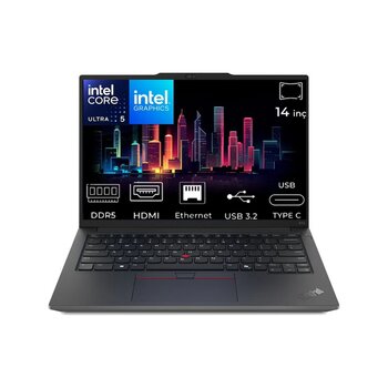 Lenovo Thinkpad E14 Gen 6 21m7002ptx-016 Ultra 5 125u 64 Gb 2 Tb Ssd 14" Dos Dizüstü Bilgisayar