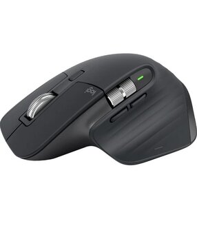 Logitech Mx Master 3S Performans 8000Dpi Optik Sensörlü Sessiz Kablosuz Mouse Siyah (910-006565)