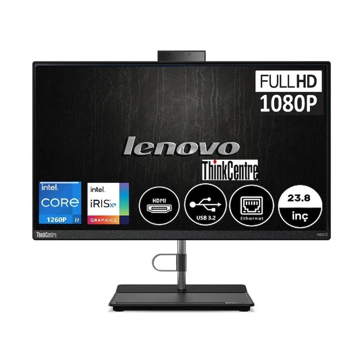 Lenovo Thinkcentre Neo 30a 12b0008jtx18 Full HD All In One Bilgisayar