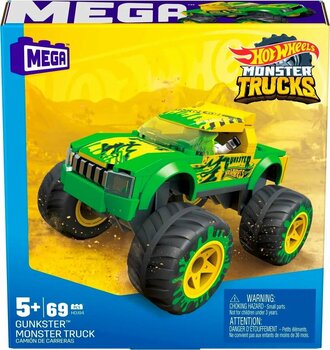 mattel HDJ94 MEGA™ Hot Wheels® Gunkster Monstr Truck 69 parça +5 yaş
