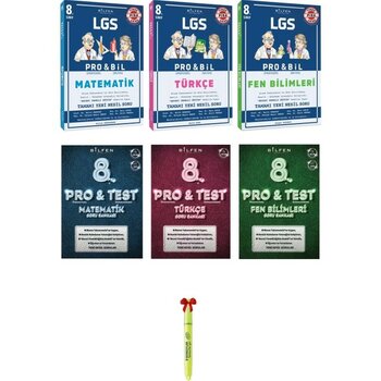 Bilfen Yayınları LGS 8. Sınıf Probil Protest Matematik Türkçe Fen Soru Bankası