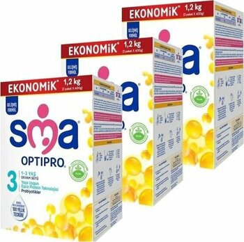 Sma Optipro 3 Devam Sütü 1200 G 3 Adet