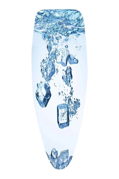 GERCELLA Luxury Blue Ice Ütü Masası Kılıfı Bezi Örtüsü 50 x 135 cm