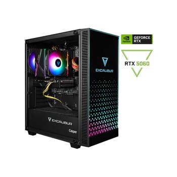 Casper Excalibur E65h.147f-bf60x-0hd I7-14700f 16 Gb 1 Tb Ssd Rtx5060 Free Dos Masaüstü Oyuncu Bilgisayarı
