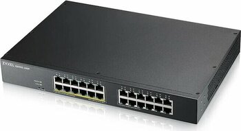 Zyxel Gs1915-24ep, 24 Port, Gigabit, 12 Port Poe, Yönetilebilir, Sessiz, Masaüstü Switch