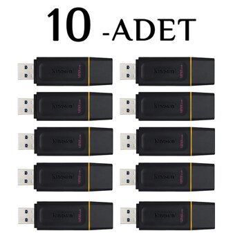 Kingston Dtx/128gb Exodia 128 Gb Usb 3.2 Flash Bellek 10-adet