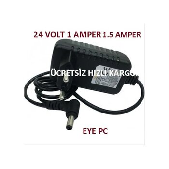 24 Volt 1 Amper Adaptör Şarjlı Matkap Vidalama Tornavida Adaptörü