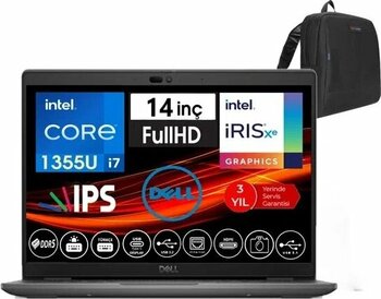 Dell Latitude 3450 Intel Core i7-1355U 48 GB DDR5 256 GB SSD 14 inç 1920 x 1080 Taşınabilir Bilgisayar WN012L54501436