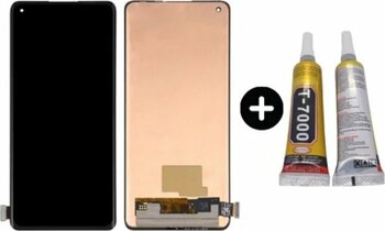 Te Oppo Reno 3 Pro Servis Lcd Dokunmatik Ekran + B7000 Standart