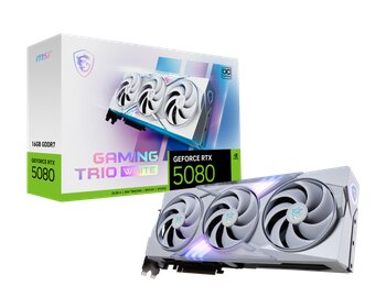 Msi RTX 5080 16G GAMING TRIO OC WHITE 16GB GeForce RTX5080 OC Trio 256Bit NVIDA Ekran Kartı