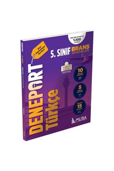 Muba Yayınları 5. Sınıf Deneport Türkçe Branş Denemesi