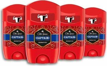 Old Spice Captain Deodorant Stick 50 ml - 4 Adet