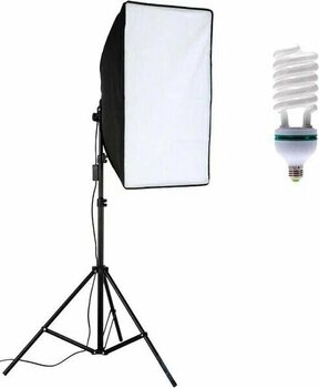 HLYPRO 50x70 Softbox Tekli 60 W Sürekli Işık Seti