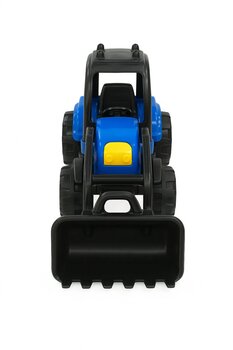 ela777 Erkek Çocuk Oyuncak Traktör Iş Makinesi Mavi Tarım Aracı Kepçe 777 31x16 Cm