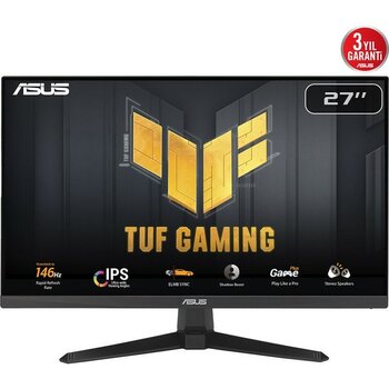 Asus Tuf Gamıng VG279QE5A 27&amp;quot; 1ms, 146Hz, Full Hd, Dp, Hdmı, Hoparlör, Fast IPS Led, Düşük - Standart