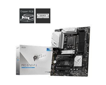 Msi PRO B760-P II Sc-1700 B760 DDR5 7000Mhz M2 2.5Gbit LAN ATX INTEL Anakart