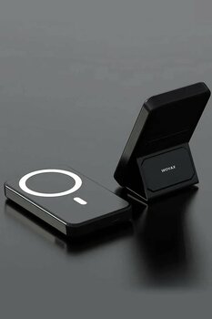 Woyax By Deji Magsafe Powerbank 10000 mAh Siyah Taşınabilir Şarj Cihazı