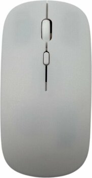 Kablosuz Wireless 4 Tuşlu Ultra Sessiz Mouse Beyaz