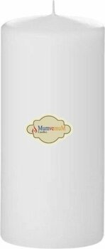 MumvemuM 6 x 20 Beyaz Silindir Mum