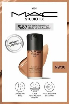 MAC Studio Fix Fluid NW30 SPF 15 Yağ Kontrolü 30 ml Fondöten